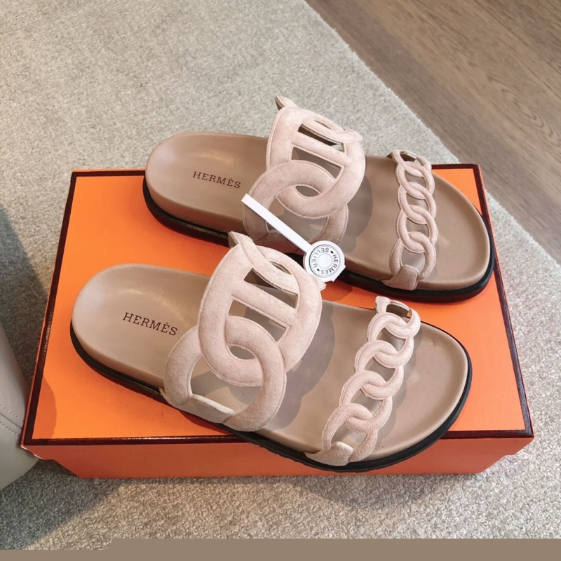 H**mes slippers